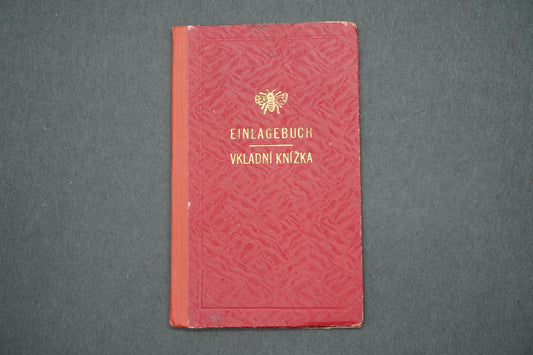 VKLADNÍ KNÍŽKA EINLAGEBUCH (x14974)
