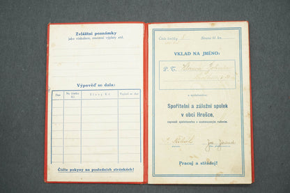VKLADNÍ KNÍŽKA (x14978)