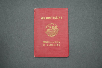 VKLADNÍ KNÍŽKA OBČANSKÁ ZÁLOŽNA VE VAMBERKU (x14982)