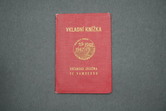 VKLADNÍ KNÍŽKA OBČANSKÁ ZÁLOŽNA VE VAMBERKU (x14982)