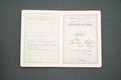 VKLADNÍ KNÍŽKA OBČANSKÁ ZÁLOŽNA VE VAMBERKU (x14982)