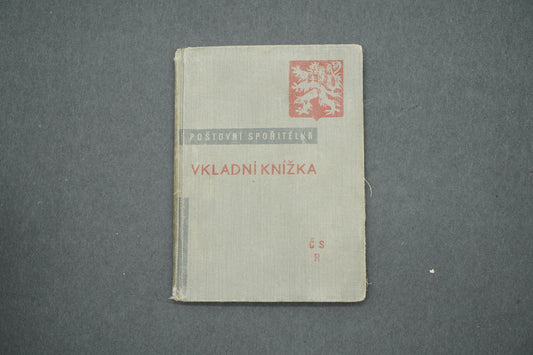 VKLADNÍ KNÍŽKA POŠTOVNÍ SPOŘITELNA (x14985)