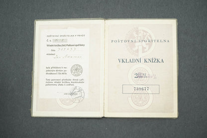 VKLADNÍ KNÍŽKA POŠTOVNÍ SPOŘITELNA (x14985)