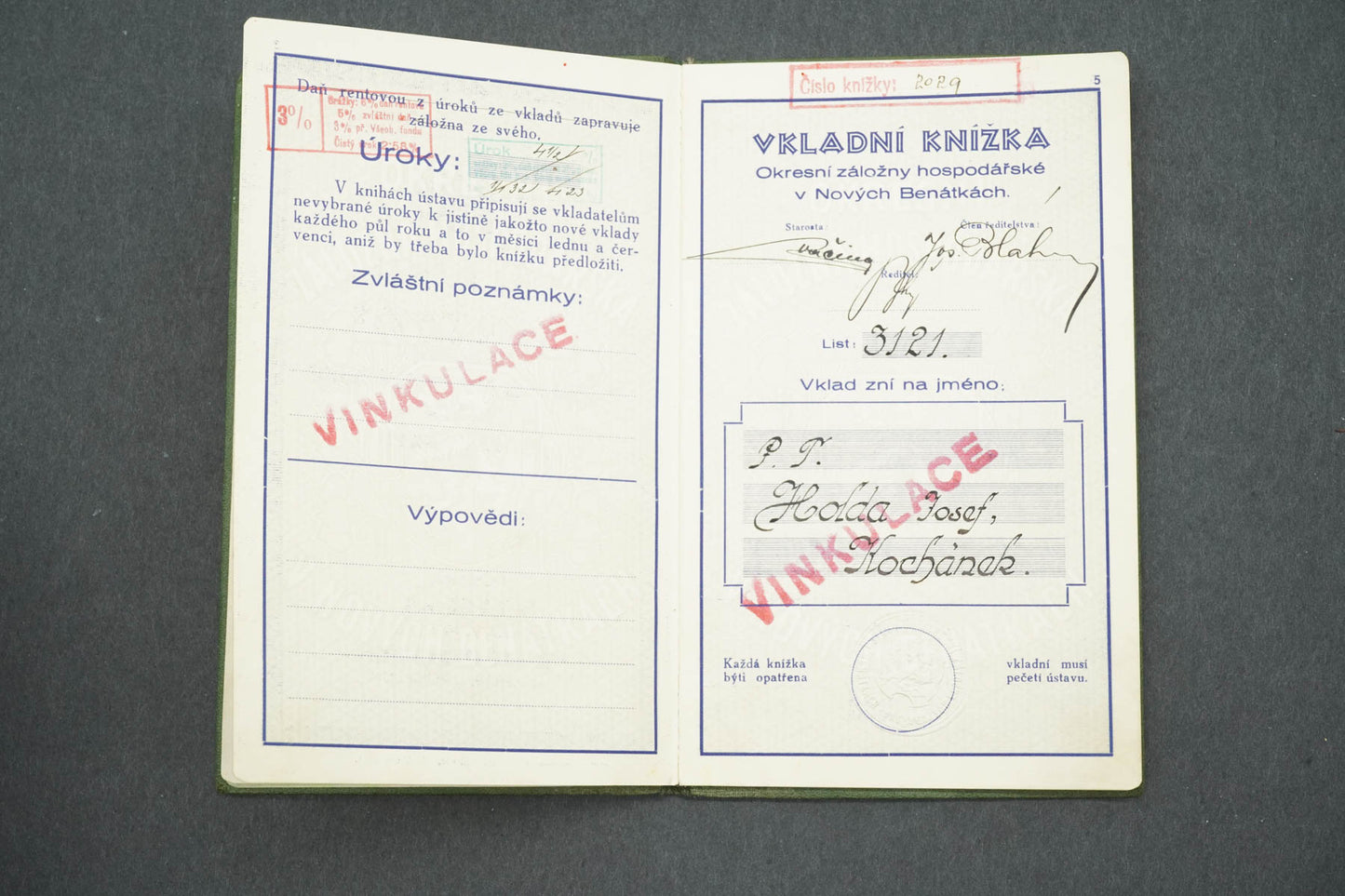 OKRESNÍ ZÁLOŽNA HOSPODÁŘSKÁ V NOVÝCH BENÁTKÁCH (x14987)