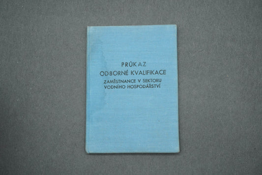 Průkaz kvalifikace – sektor vodního hospodářství (x14998)