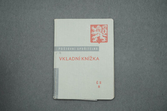VKLADNÍ KNÍŽKA POŠTOVNÍ SPOŘITELNA (x15001)
