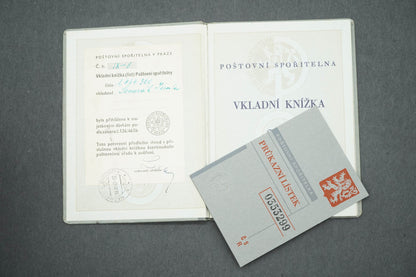 VKLADNÍ KNÍŽKA POŠTOVNÍ SPOŘITELNA (x15001)