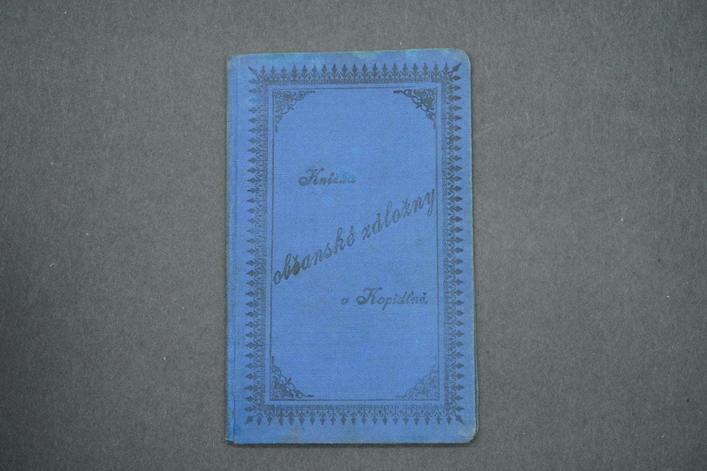 KNÍŽKA OBČANSKÉ ZÁLOŽNY V KOPIDLNĚ (x15005)