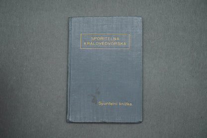 SPOŘITELNÍ KNÍŽKA SPOŘITELNA KRÁLOVÉDVORESKÁ (x15012)