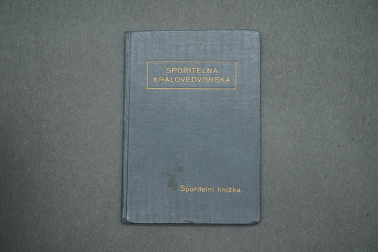 SPOŘITELNÍ KNÍŽKA SPOŘITELNA KRÁLOVÉDVORESKÁ (x15012)