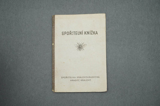 SPOŘITELNÍ KNÍŽKA SPOŘITELNA KRÁLOVÉHRADECKÁ HRADEC KRÁLOVÉ (x15016)