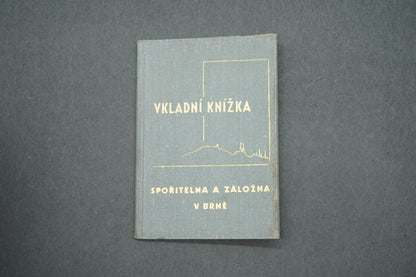 VKLADNÍ KNÍŽKA SPOŘITELNA A ZÁLOŽNA V BRNĚ (x15017)