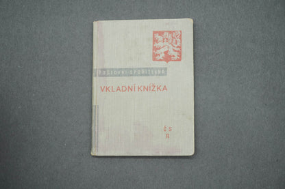 VKLADNÍ KNÍŽKA POŠTOVNÍ SPOŘITELNA (x15020)