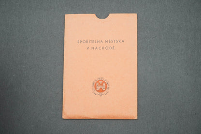 SPOŘITELNÍ KNÍŽKA SPOŘITELNA MĚSTSKÁ V NÁCHODĚ (x15036)