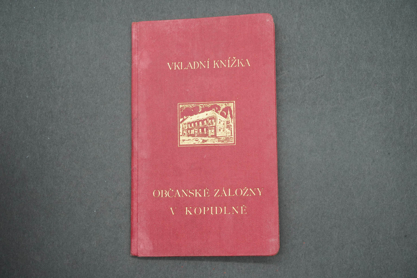 VKLADNÍ KNÍŽKA OBČANSKÉ ZÁLOŽNY V KOPIDLNĚ (x15045)