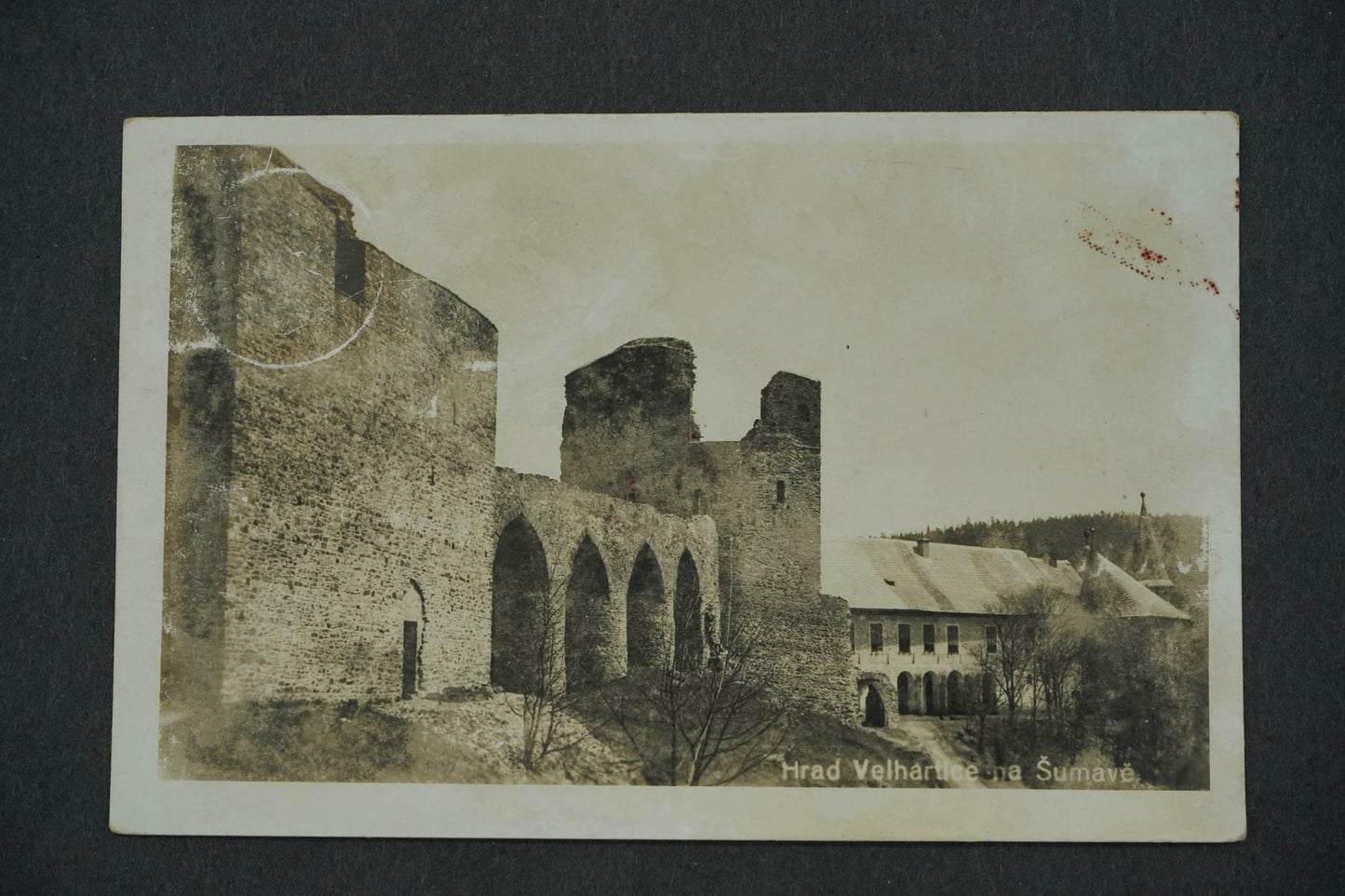 Pohlednice HRAD VELHARTICE NA ŠUMAVĚ (x14072)