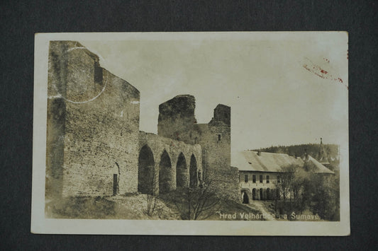 Pohlednice HRAD VELHARTICE NA ŠUMAVĚ (x14072)