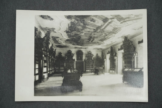 Pohlednice KLÁŠTER CISTERCIÁKŮ VE VYŠŠÍM BRODĚ KNIHOVNA (x14104)