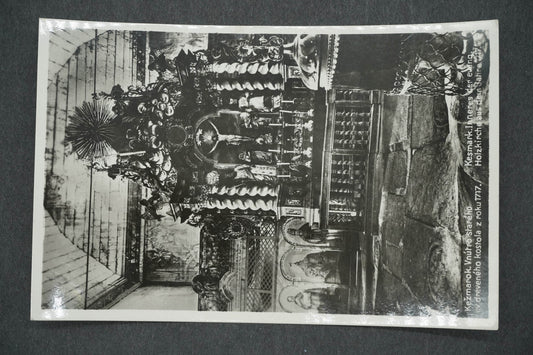 Pohlednice KEŽMAROK VNÚTRO STARÉHO EV DREVENÉHO KOSTOLA  (x14112)