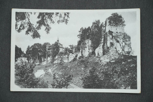 Pohlednice ČESKÝ RÁJ VALDŠTÝN (x14117)