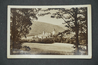 Pohlednice HRAD KŘIVOKLÁT (x14130)
