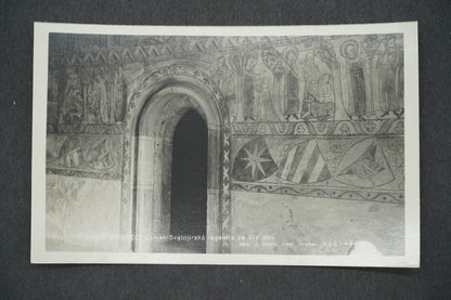 Pohlednice JINDŘ HRADEC ZÁMEK SVATOJIRSKÁ LEGENDA ZE XIV STOL (x14139)