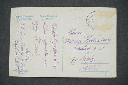 Pohlednice KONOPIŠTĚ (x14156)