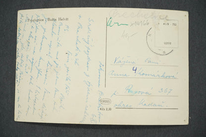 Pohlednice PRACHATICE BAŠTĚ HELVÍT (x14166)