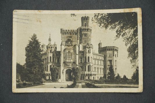 Pohlednice STÁTNÍ ZÁMEK HLUBOKÁ NAD VLTAVOU (x14181)
