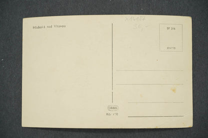 Pohlednice HLUBOKÁ NAD VLTAVOU (x14187)