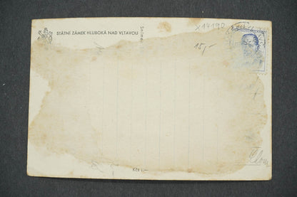 Pohlednice HLUBOKÁ NAD VLTAVOU (x14190)