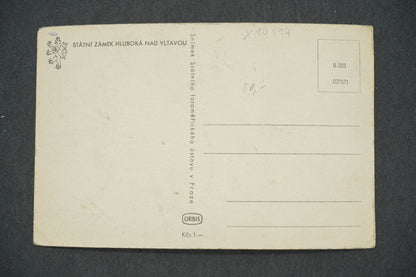 Pohlednice HLUBOKÁ NAD VLTAVOU (x14194)