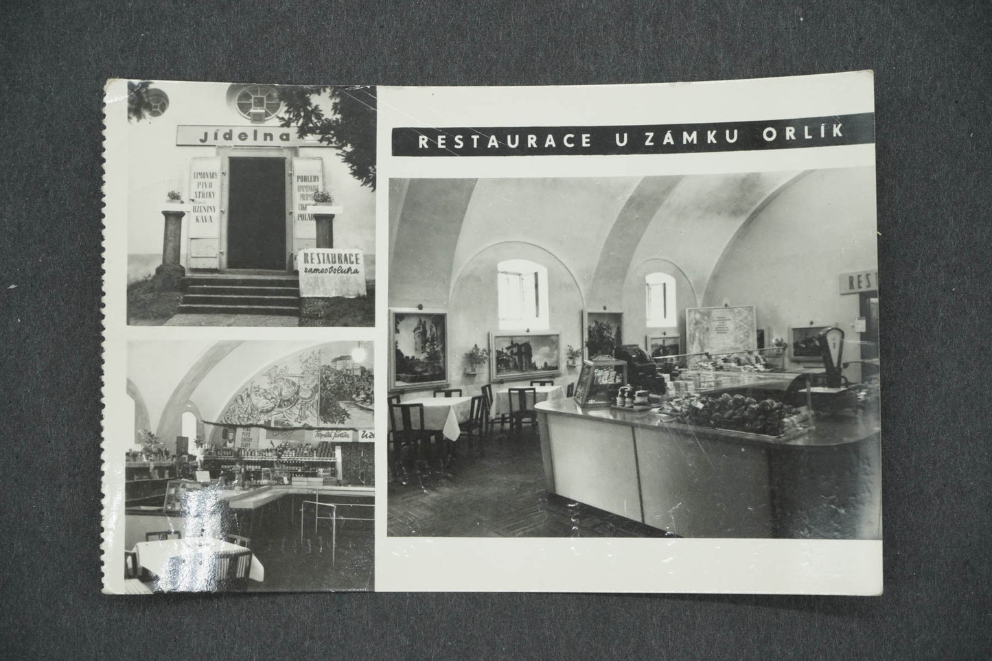 Pohlednice RESTAURACE U ZÁMKU ORLÍK (x14196)