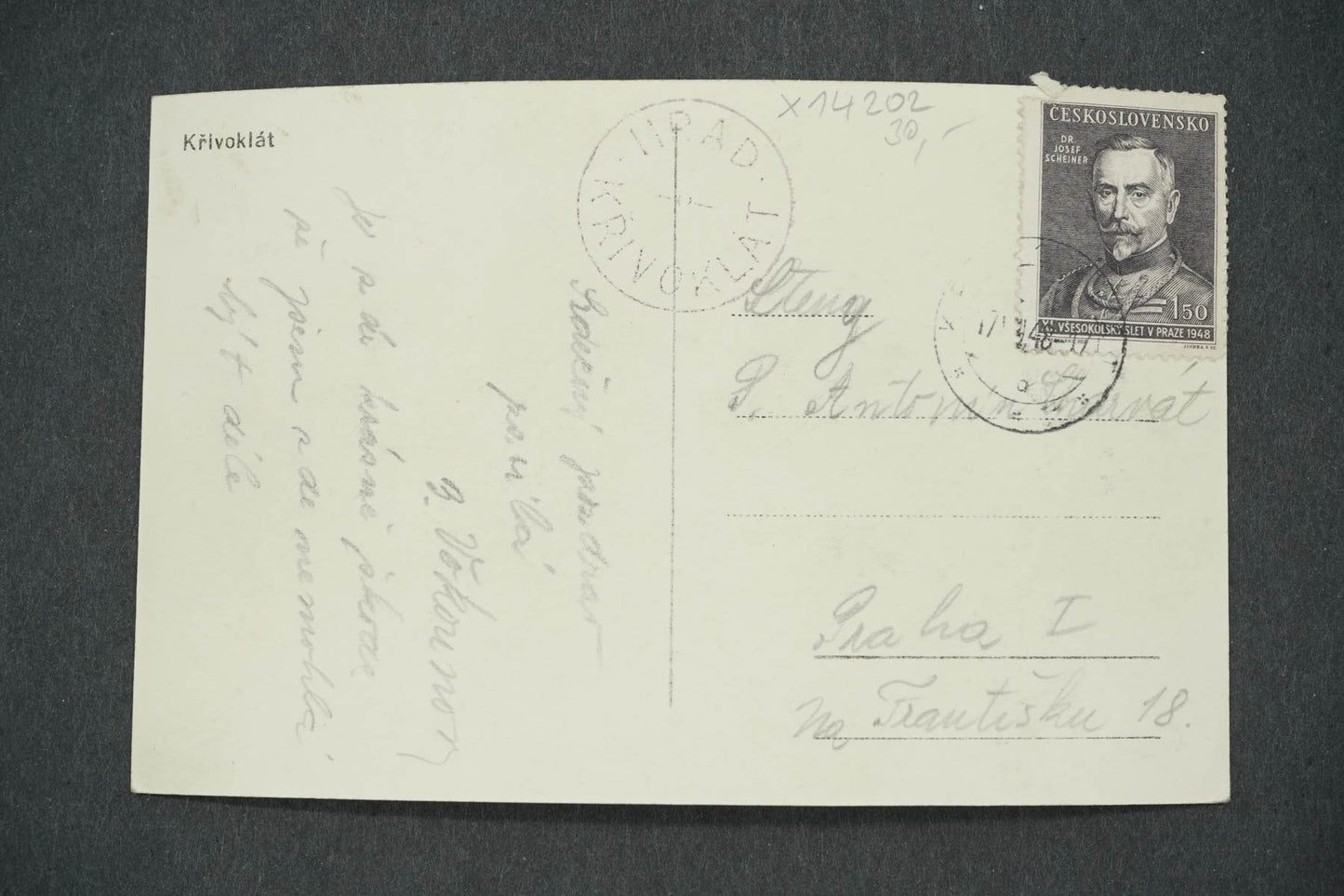 Pohlednice KŘIVOKLÁT (x14202)