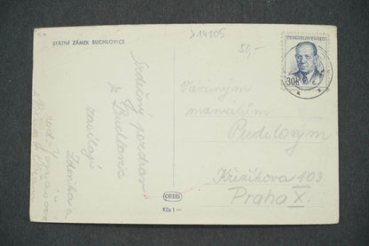 Pohlednice STÁTNÍ ZÁMEK BUCHLOVICE (x14205)