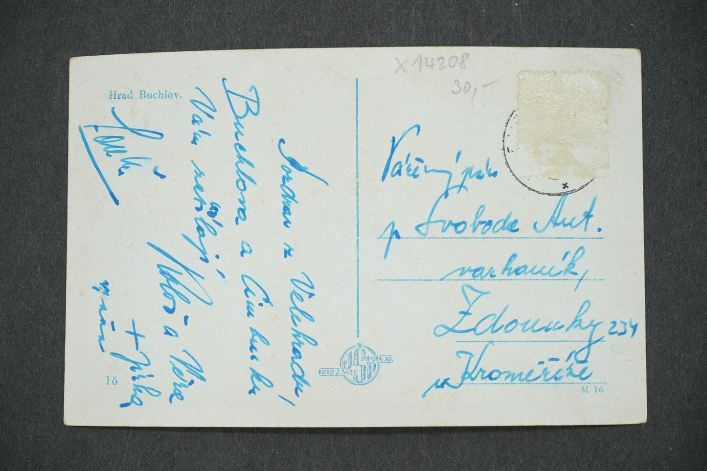 Pohlednice HRAD BUCHLOV. (x14208)