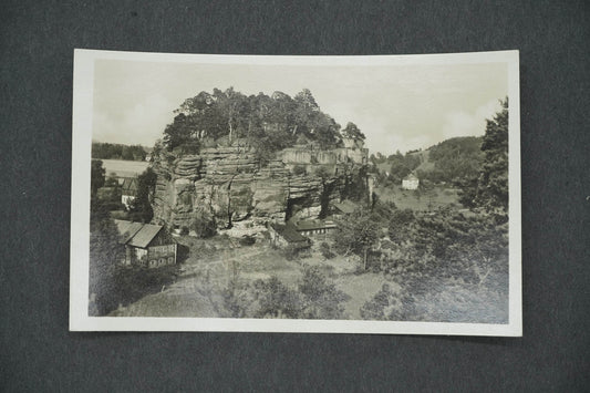 Pohlednice LETOVISKO SLOUP V ČECHÁCH KAMENNÝ HRAD (x14357)