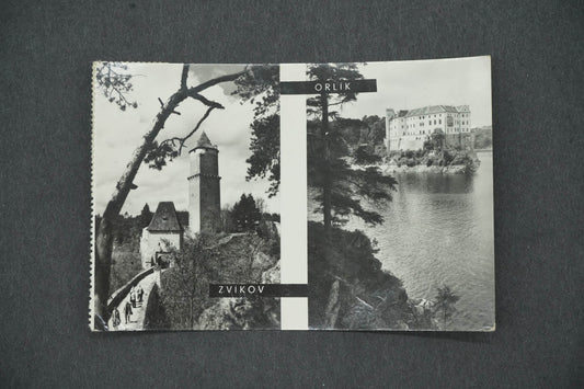 Pohlednice ZVÍKOV, ORLÍK (x14410)