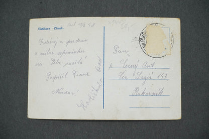 Pohlednice SLATINANY - ZÁM. (x14433)