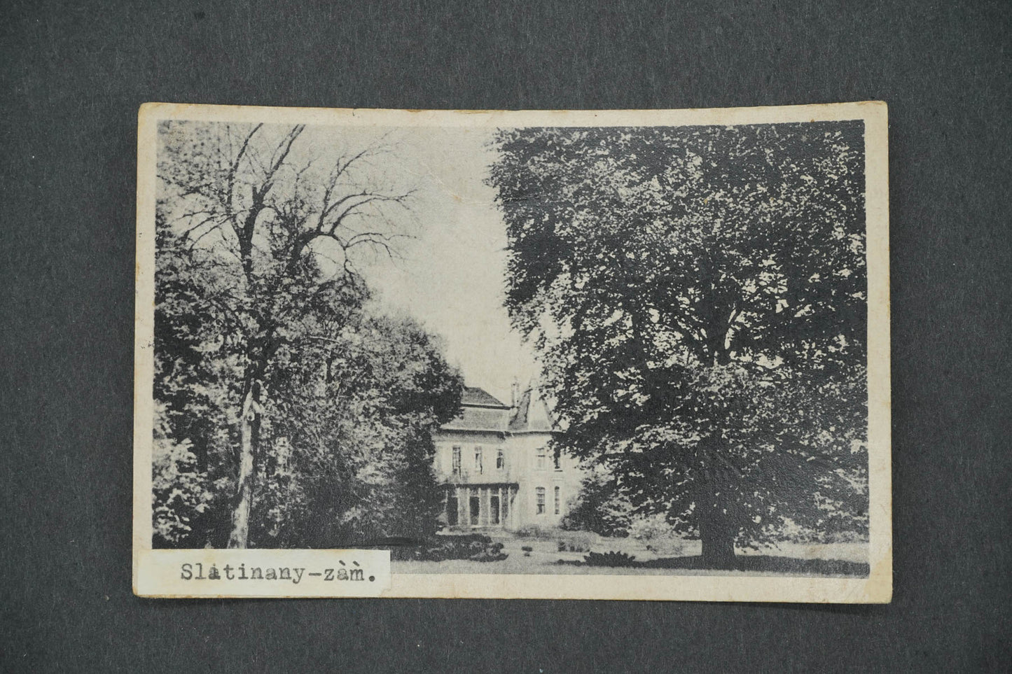 Pohlednice SLATINANY - ZÁM. (x14433)
