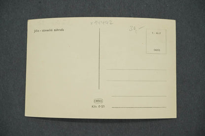 Pohlednice JIČÍN - ZÁMECKÁ ZAHRADA (x14442)