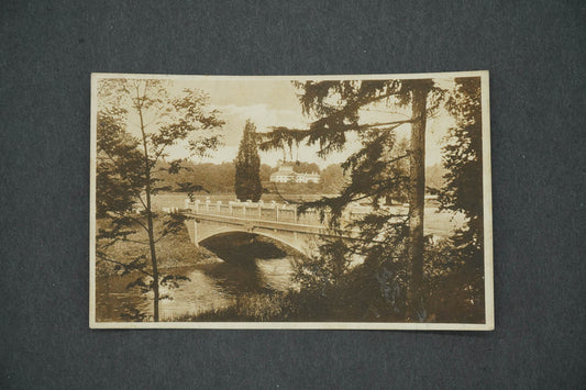 Pohlednice RATIBOŘICE BABIČČINO ÚDOLÍ ZÁMEK S MOSTEM PŘES ÚPU (x14516)