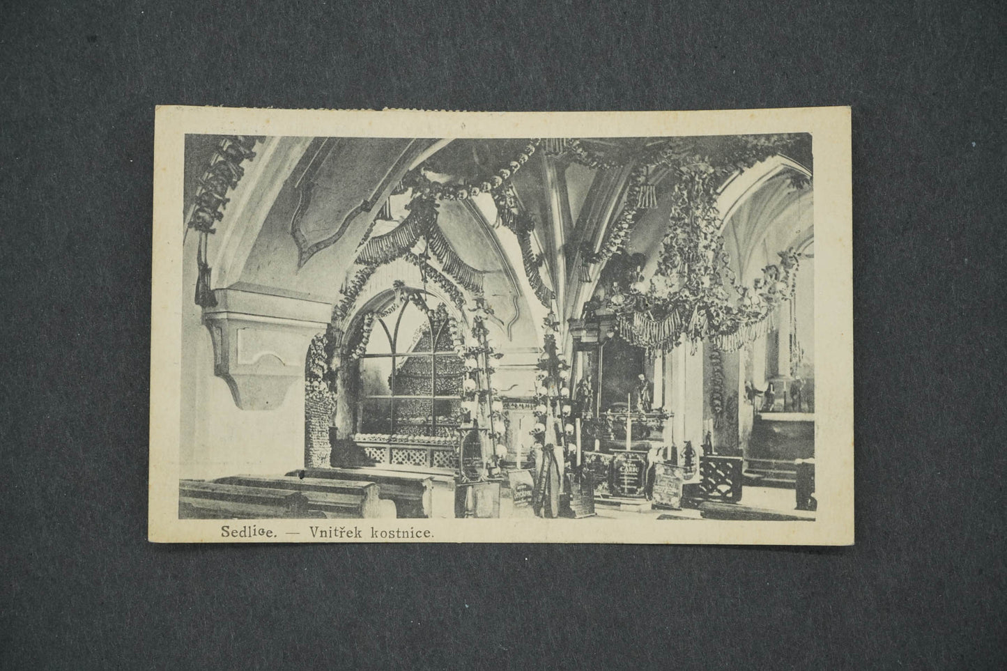 Pohlednice SEDLICE - VNITŘEK KOSTNICE (x14595)