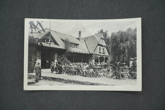 Pohlednice PRACHOVSKÉ SKÁLY TURISTICKÁ CHATA (x14630)