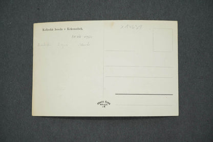 Pohlednice KOLÍNSKÁ BOUDA V KRKONOŠÍCH (x14631)