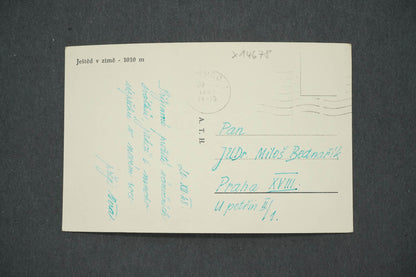 Pohlednice JEŠTĚD V ZIMĚ (x14678)