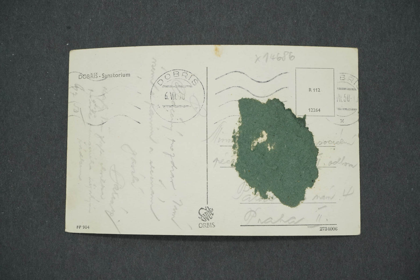 Pohlednice DOBŘÍŠ - SANATORIUM (x14686)
