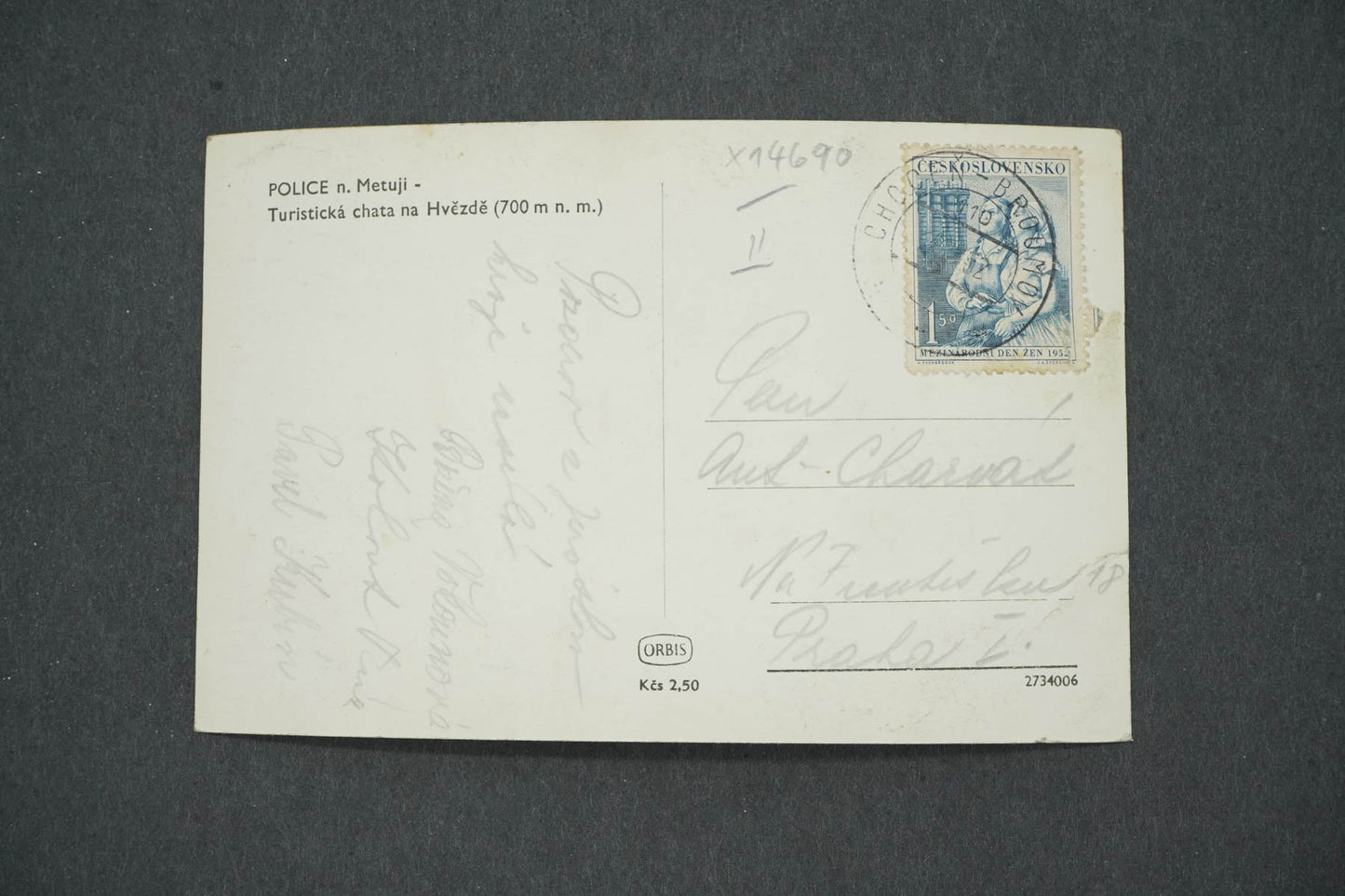 Pohlednice POLICE N. METUJÍ (x14690)