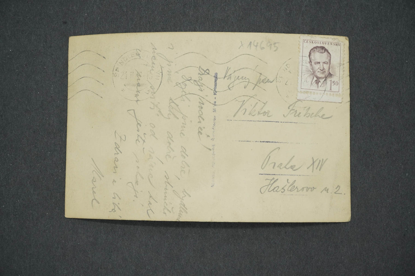 Postcard CZECH HOTEL (x14695)