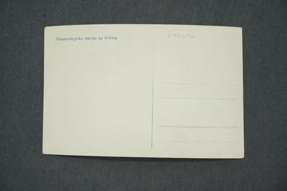 Postcard WEATHER STATION ON SNOWBOARD (x14696)